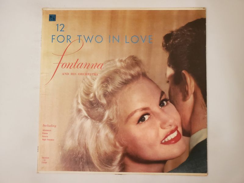 Fontanna and His Orchestra 12 For Two in Love vinyl record